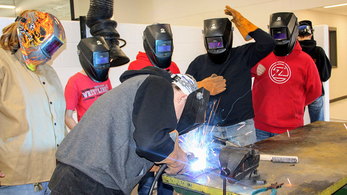 Ben Tenge welds